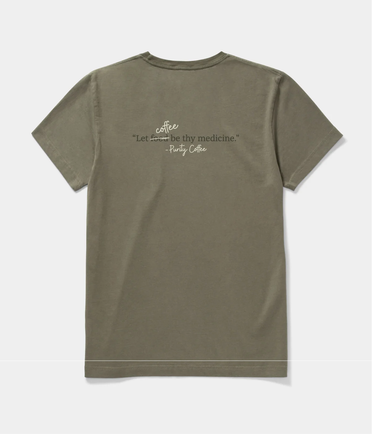 "Let Coffee be thy Medicine" T-Shirt - Image 6